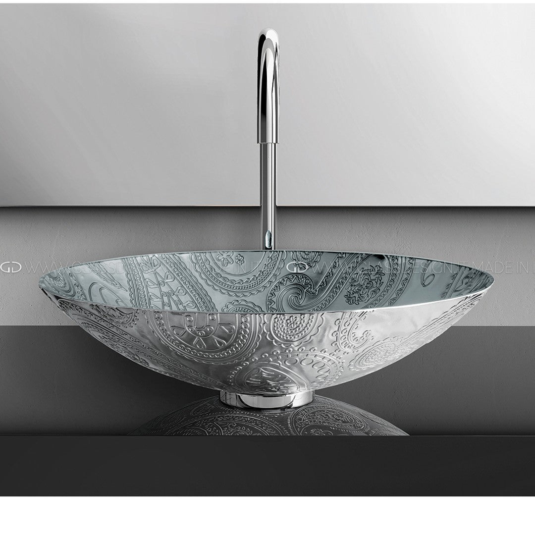 Glass Design Arabesque Lux: Kristal Çanak Lavabo Koleksiyonu