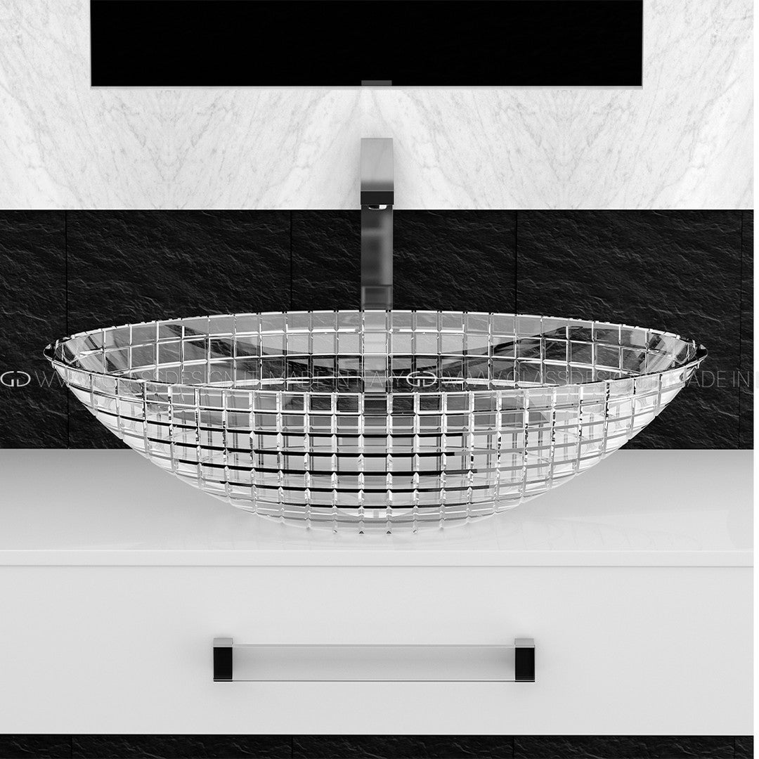 Glass Design Luxor: İtalyan Kristal Çanak Lavabo Koleksiyonu