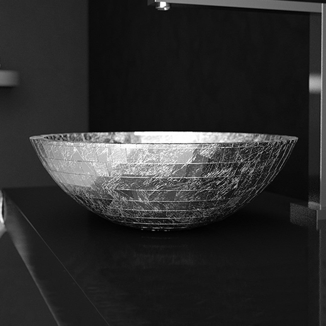 Glass Design Mosaic Sotto: Kristal Çanak Lavabo Koleksiyonu