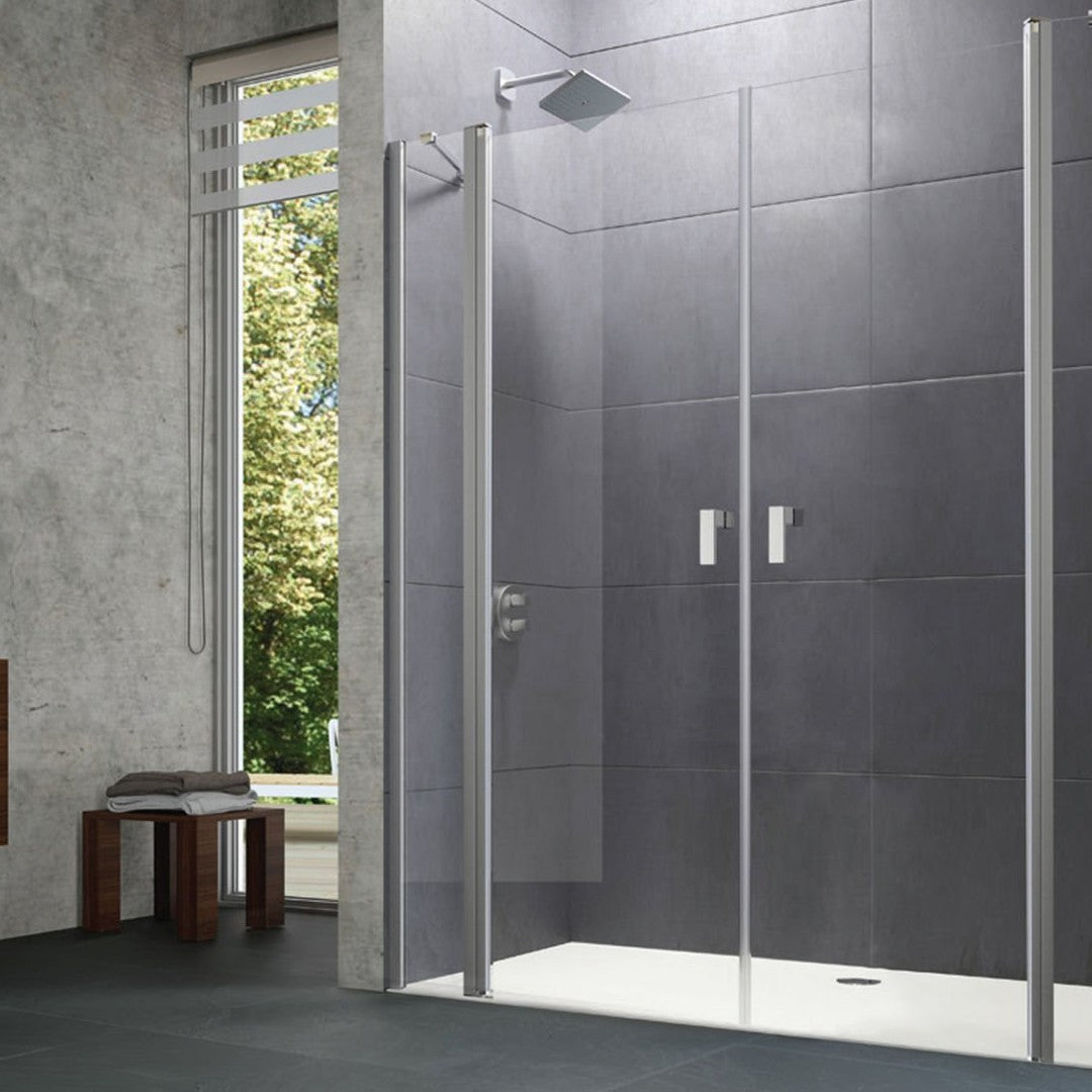 Hüppe Design Pure AK C Dual T | Akıllı Menteşeli Duşakabin
