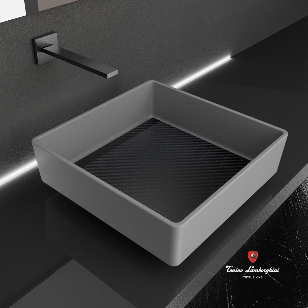 Glass Design x Tonino Lamborghini Carbon Tech Lüks Banyo Koleksiyonu
