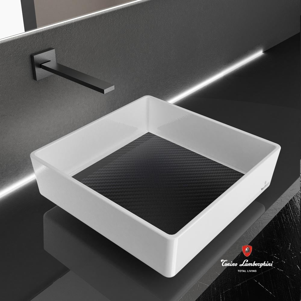 Glass Design x Tonino Lamborghini Carbon Tech Lüks Banyo Koleksiyonu