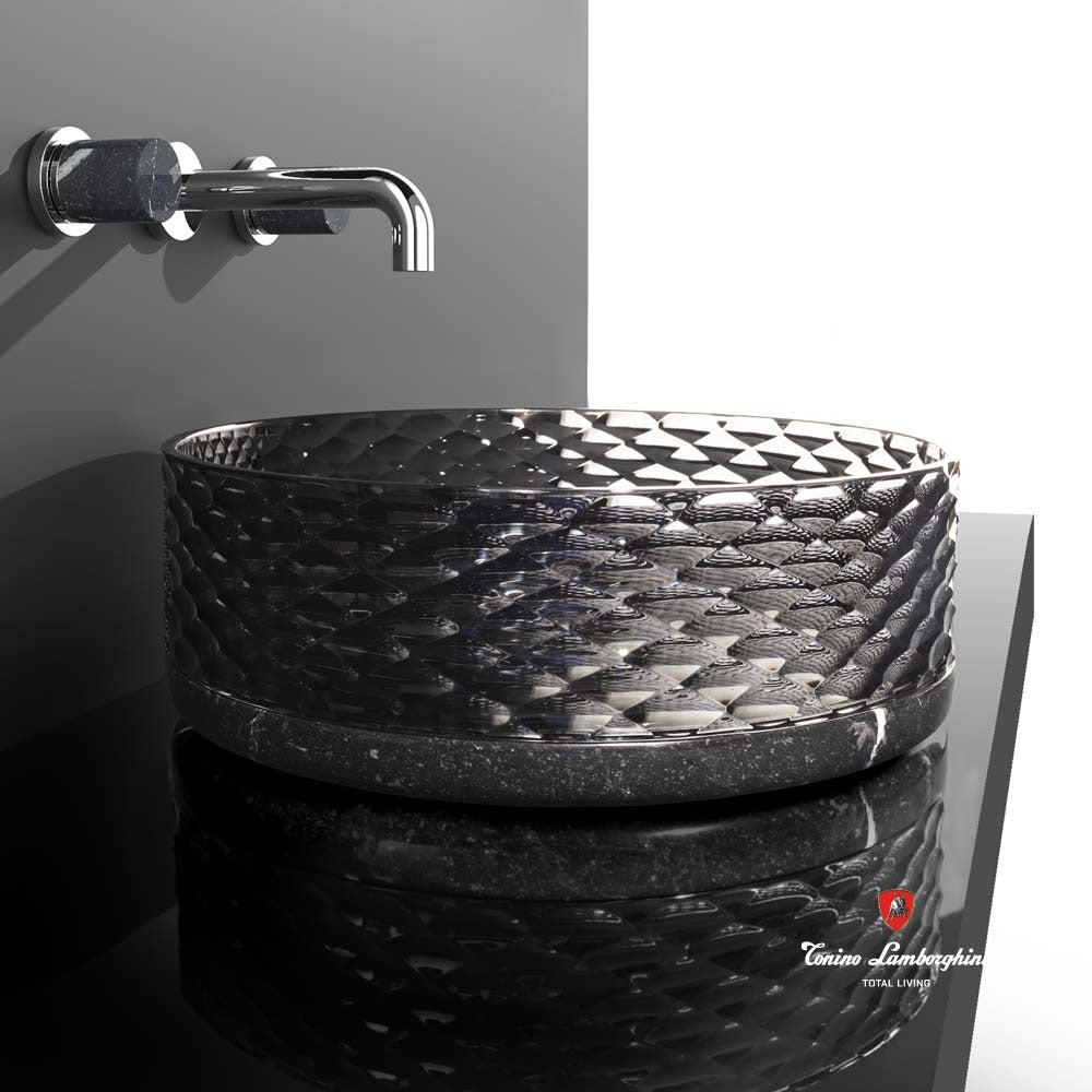 Marmofusion Lüks Banyo Koleksiyonu: Kristal ve Mermer Bir Arada
