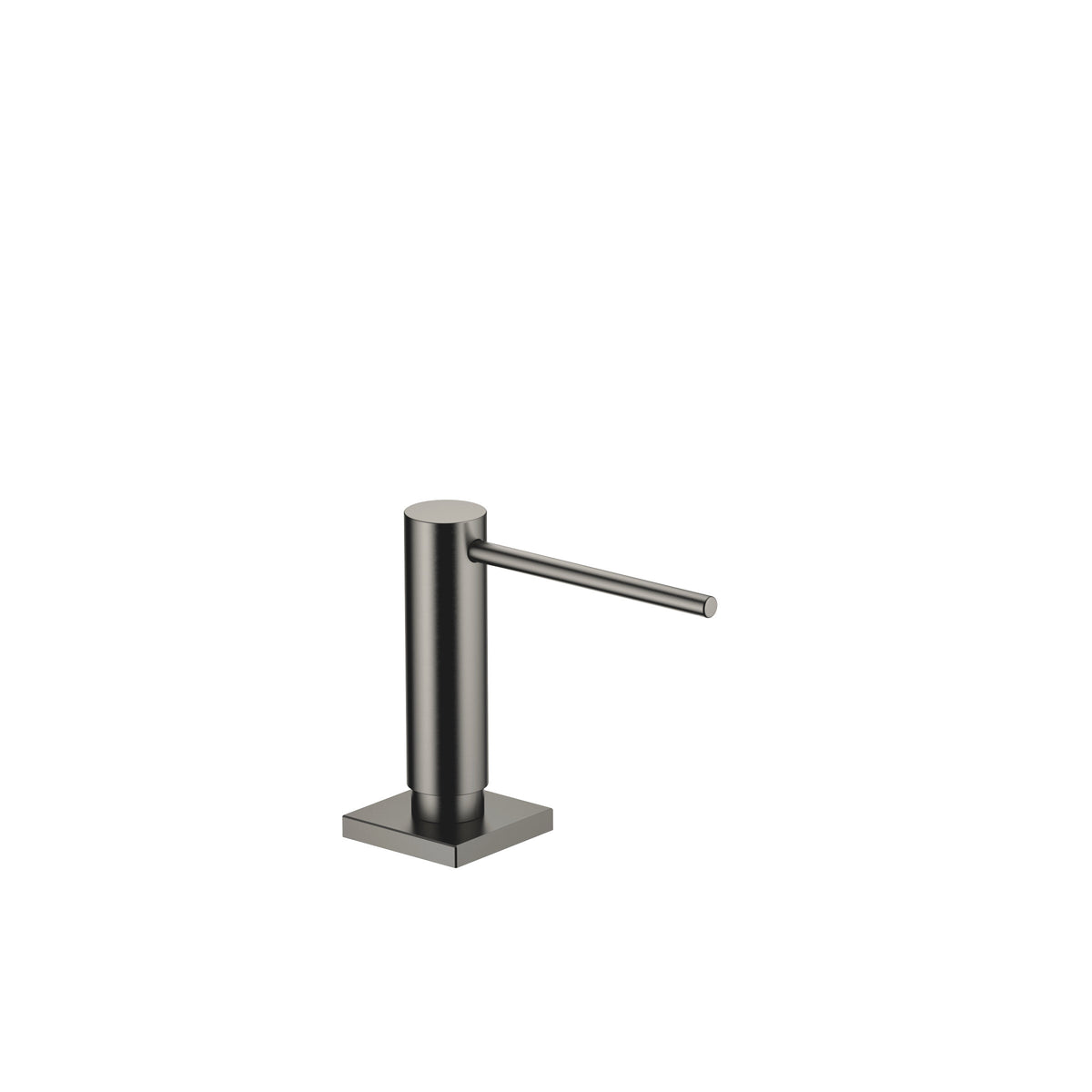 Dornbracht SERIES-VARIOUS Sıvı Sabunluk Rozetli — Fırçalanmış Koyu Platin