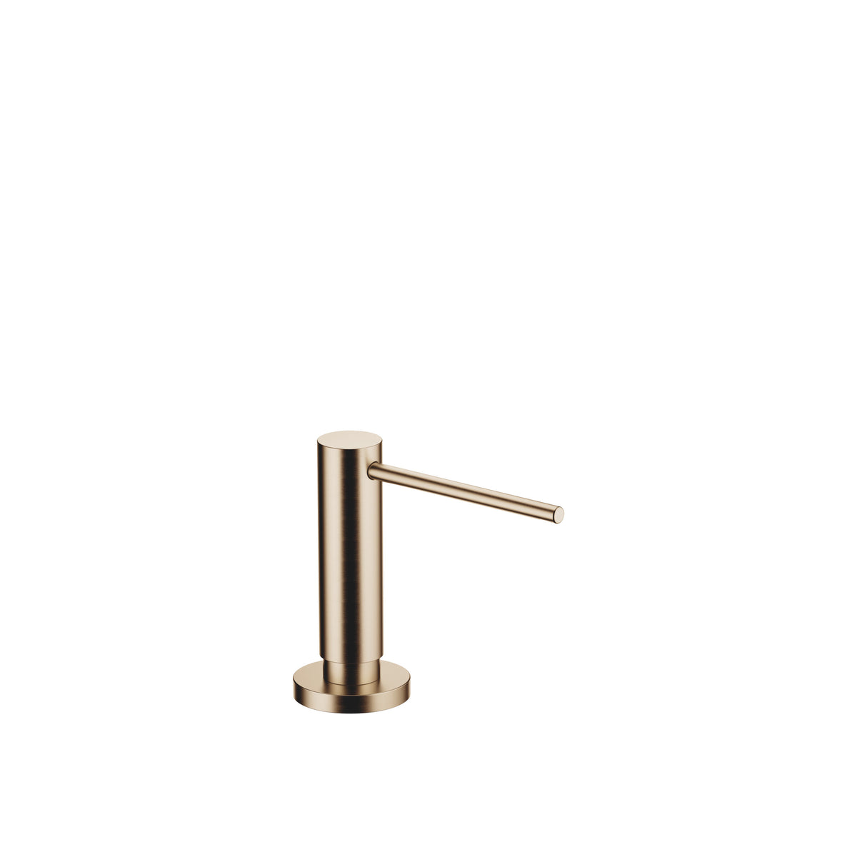 Dornbracht SERIES-VARIOUS Sıvı Sabunluk Rozetli — Fırçalanmış Şampanya (22 ayar Altın)