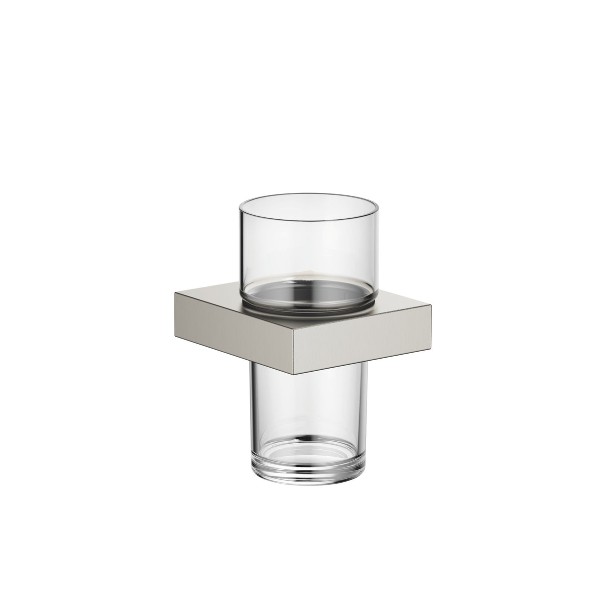 Dornbracht SERIES SPECIFIC Diş Fırçalığı, Duvar Modeli — Fırçalanmış Platin