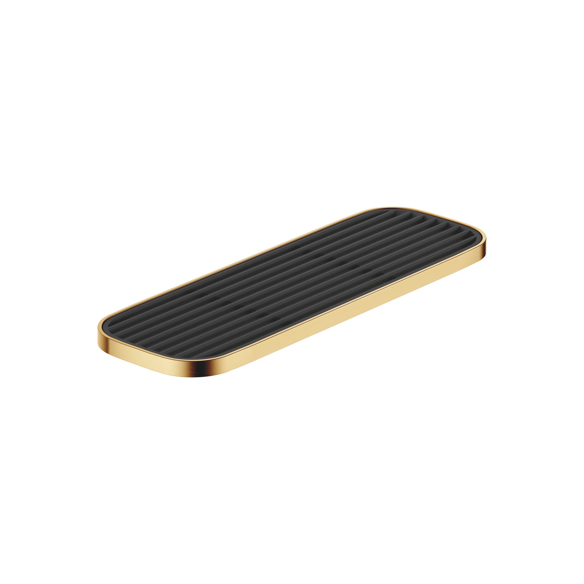 Dornbracht SERIES SPECIFIC Raf, Duvar Modeli — Fırçalanmış Durabrass (23 ayar Altın)