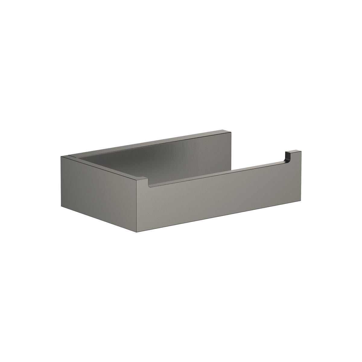 Dornbracht SERIES SPECIFIC Kapaksız Tuvalet Kağıtlığı — Fırçalanmış Koyu Platin