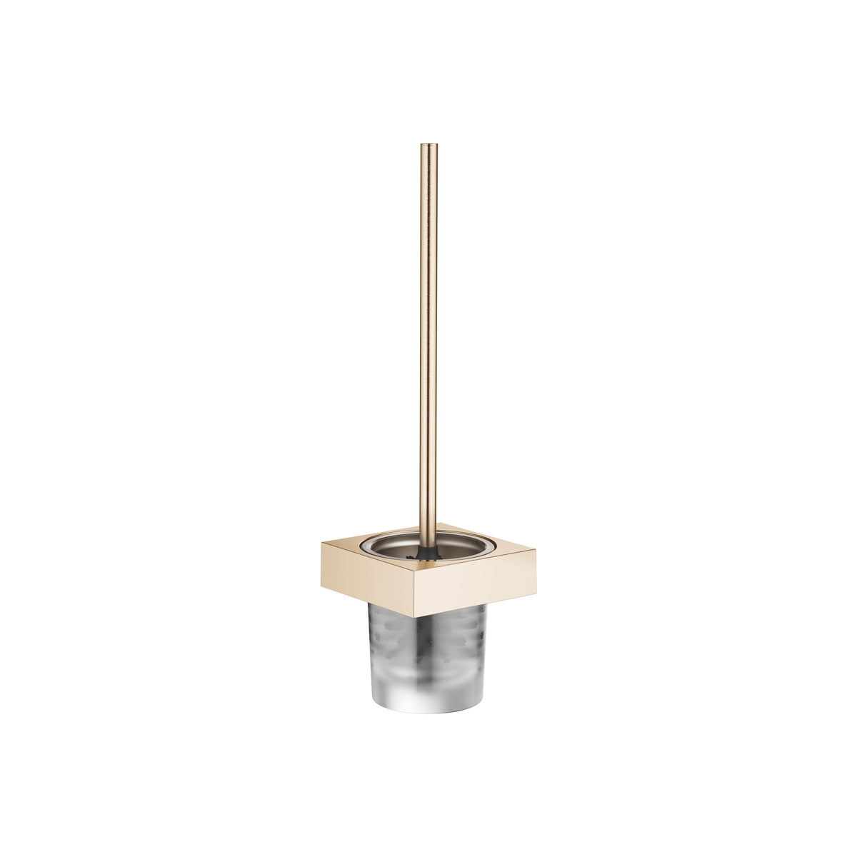 Dornbracht SERIES SPECIFIC Tuvalet Fırçası Seti, Duvar Modeli — Fırçalanmış Şampanya (22 ayar Altın)