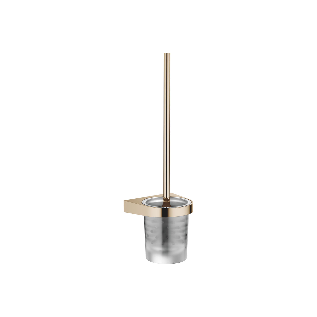 Dornbracht SERIES SPECIFIC Tuvalet Fırçası Seti, Duvar Modeli — Açık Altın (PVD)