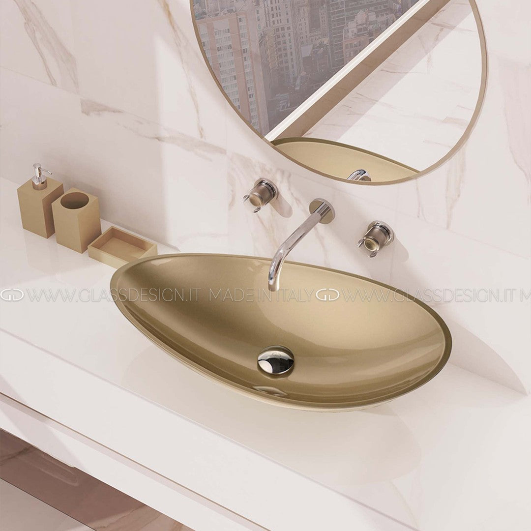 Glass Design Infinity: Kristal Çanak Lavabo Koleksiyonu