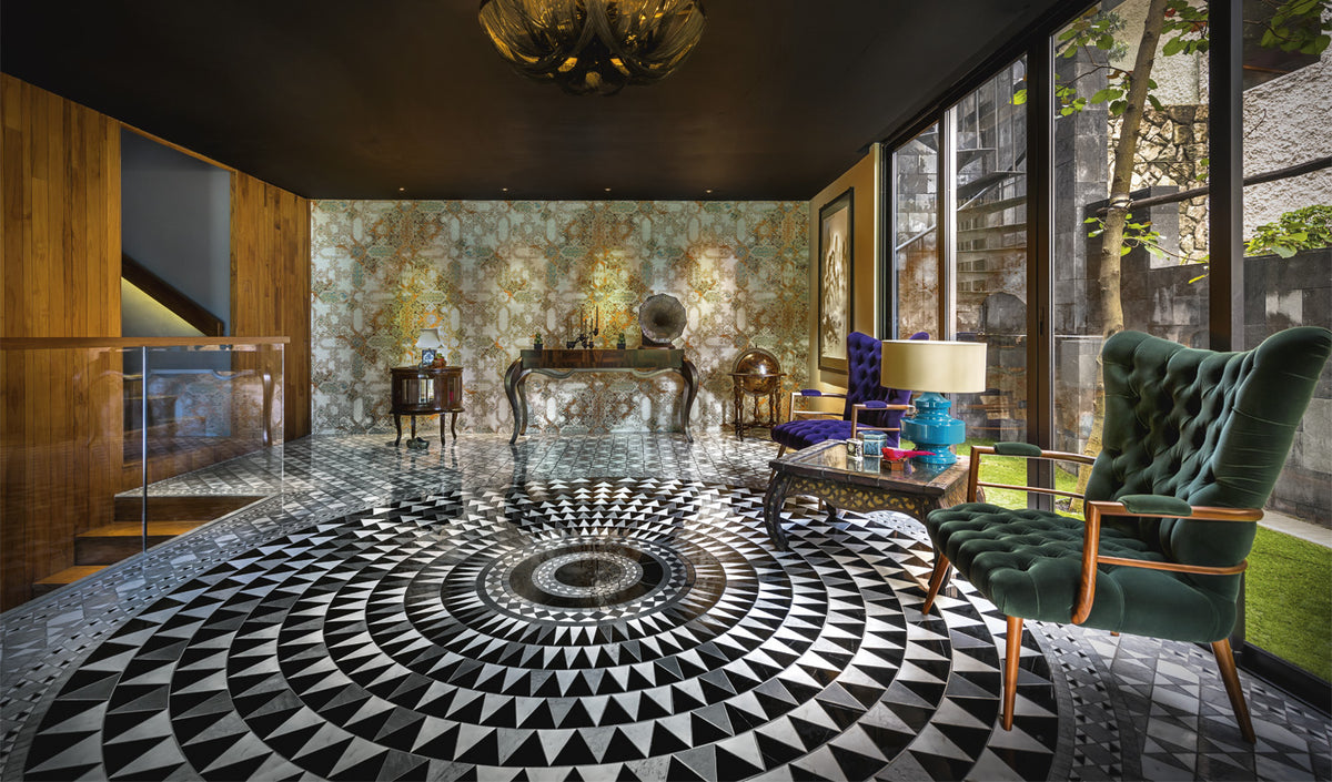 SICIS Marble Cosmati — SICIS Marble Cosmati mozaik uygulama örneği 8