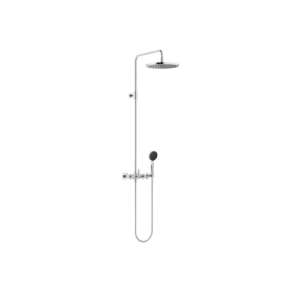 Dornbracht TARA Duş Kolonu, Duş Bataryalı 300 mm — Krom