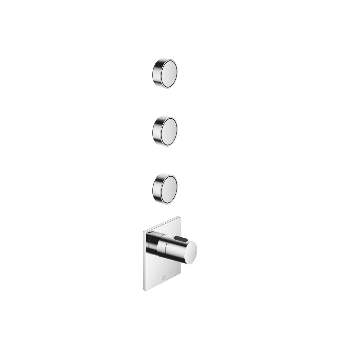 Dornbracht CYO xTOOL Termostat Modülü, 3 Ara Musluklu 1/2" — Krom