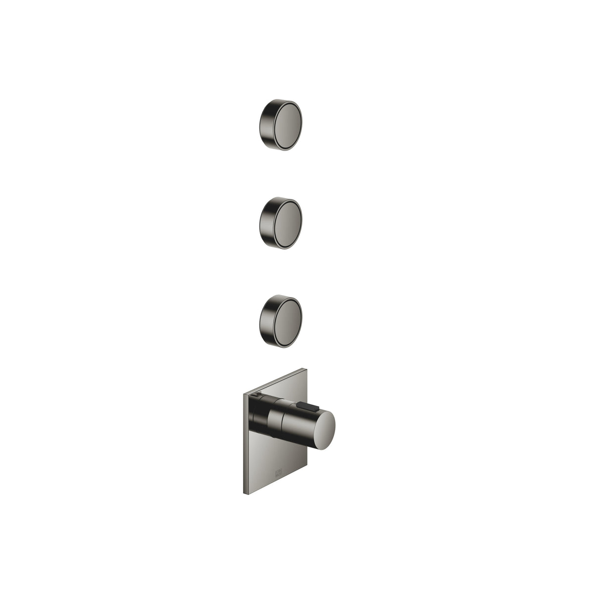 Dornbracht CYO xTOOL Termostat Modülü, 3 Ara Musluklu 1/2" — Koyu Krom
