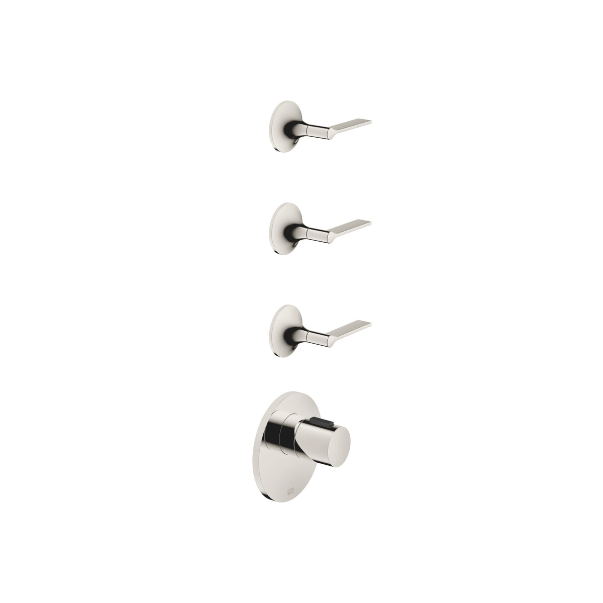 Dornbracht VAIA xTOOL Termostat Modülü, 3 Ara Musluklu — Platin