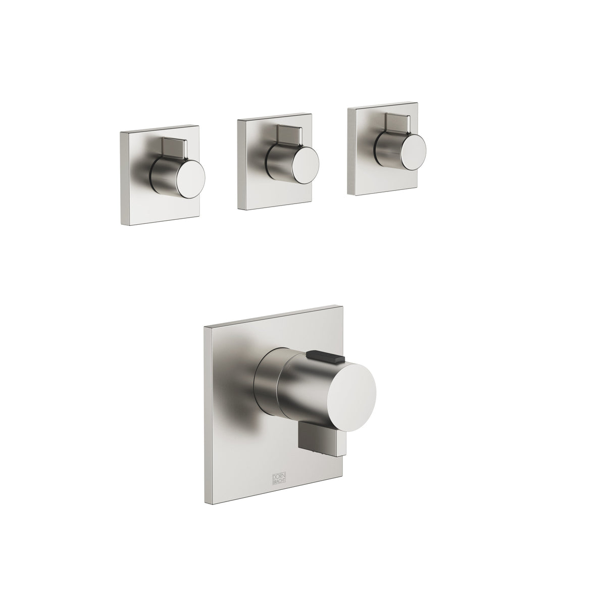 Dornbracht SYMETRICS xTOOL Termostat Modülü — Fırçalanmış Platin