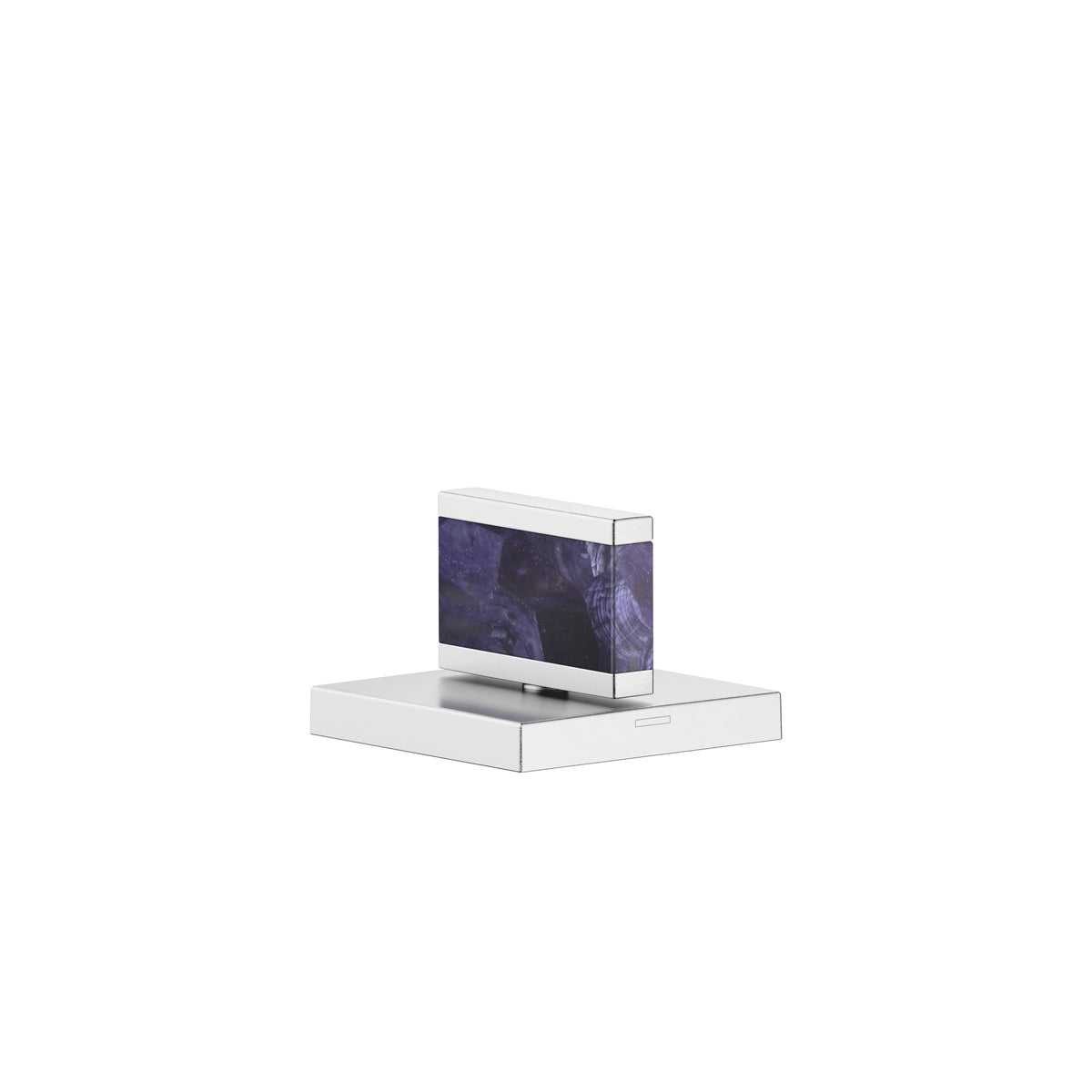 Dornbracht DORNBRACHT Kumanda Kolu Nature Squared Mussel Shell Gaya Blue — Fırçalanmış Krom