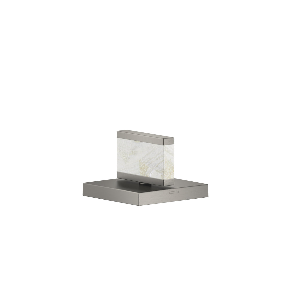 Dornbracht DORNBRACHT Kumanda Kolu Nature Squared Pearl Shell Callisto White — Fırçalanmış Koyu Platin