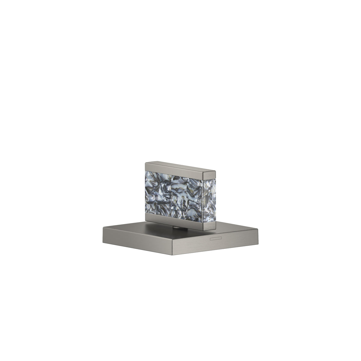 Dornbracht DORNBRACHT Kumanda Kolu Nature Squared Black Agate Ariel — Fırçalanmış Koyu Platin