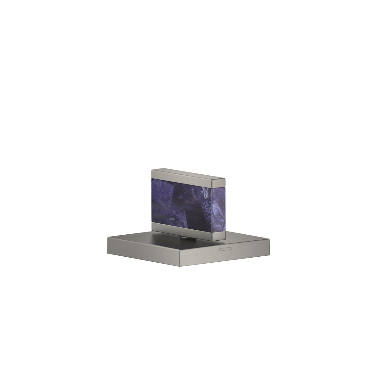 Dornbracht DORNBRACHT Kumanda Kolu Nature Squared Mussel Shell Gaya Blue — Fırçalanmış Koyu Platin