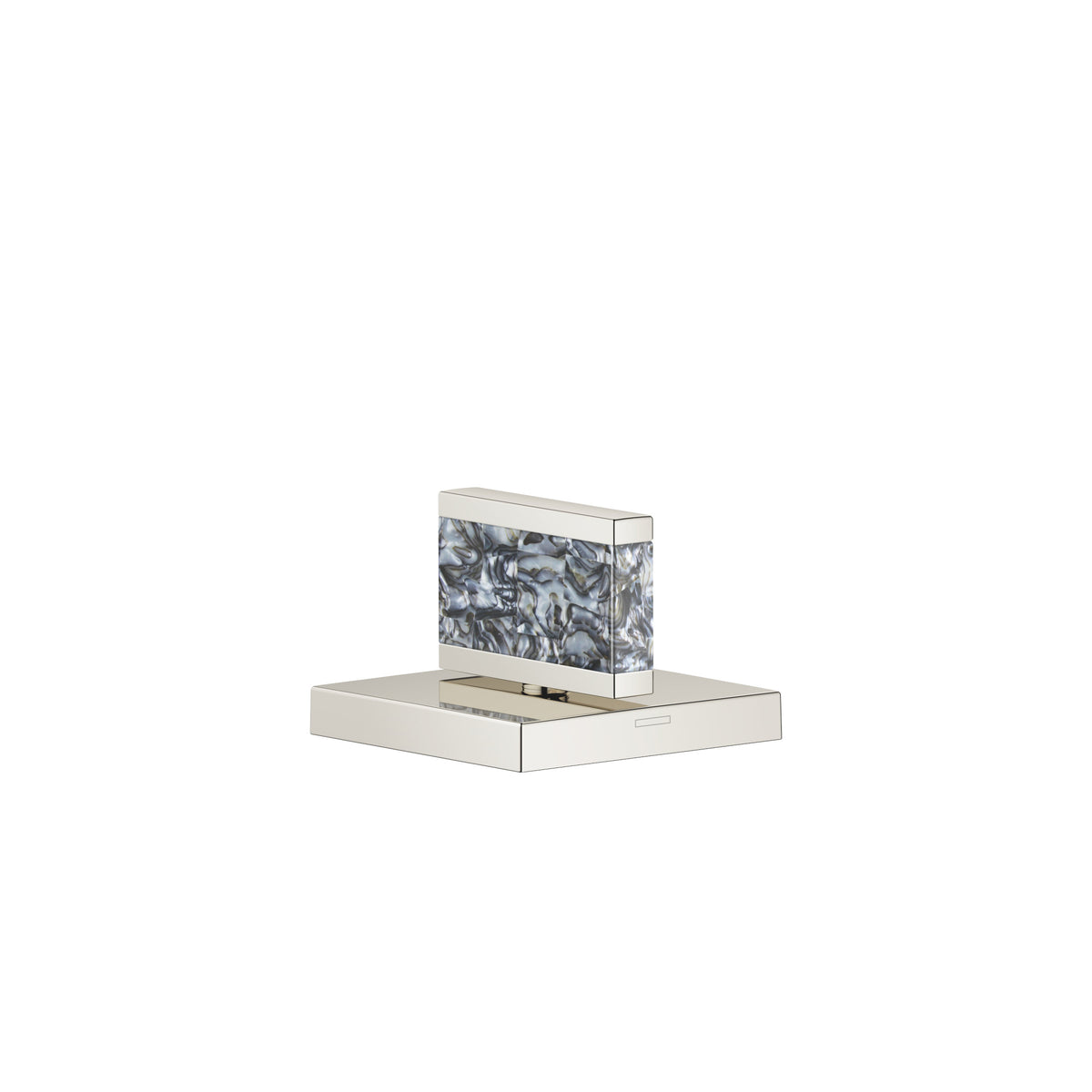 Dornbracht DORNBRACHT Kumanda Kolu Nature Squared Black Agate Ariel — Platin