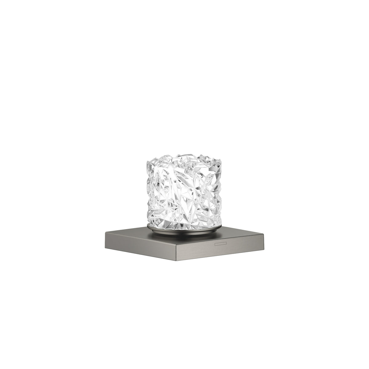 Dornbracht DORNBRACHT Kumanda Kolu Glass Design ICE Küçük — Fırçalanmış Koyu Platin