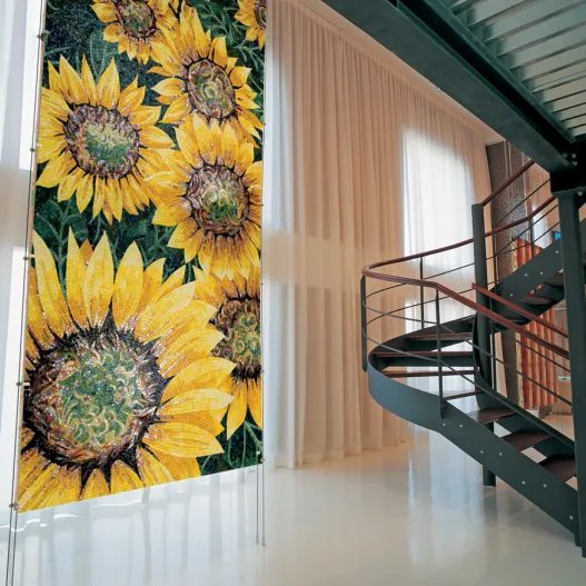 SICIS Flower Power: Sanatsal Mozaik Koleksiyonu ile Duvarlar Canlanıyor