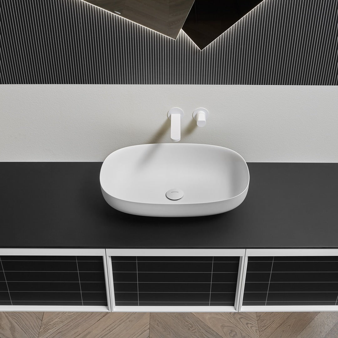 antoniolupi AGO60 Tezgâh Üstü Oval Lavabo