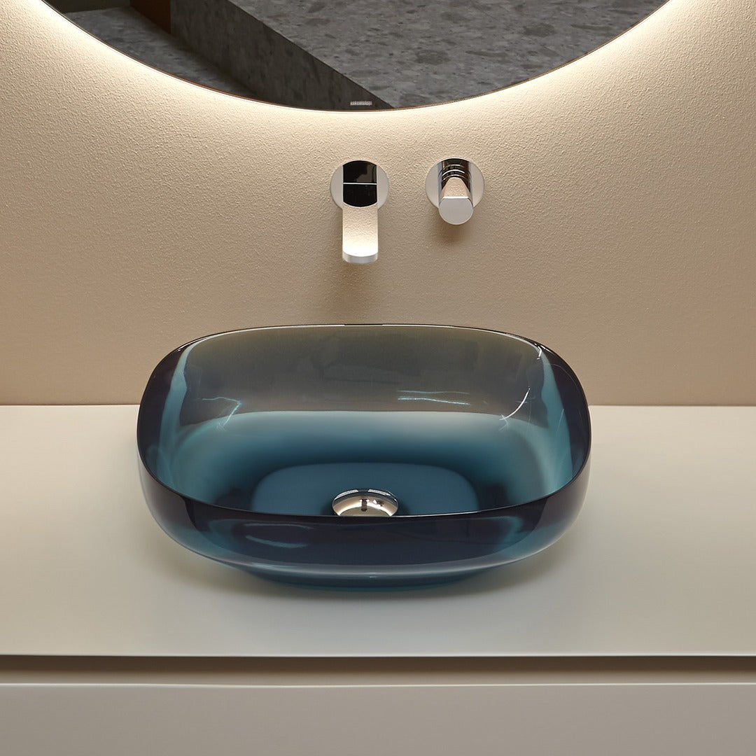 antoniolupi AGO160 Tezgâh Üstü Mermer Lavabo