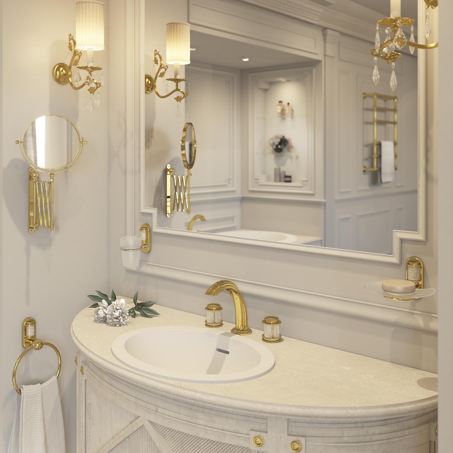 THG Paris Ange Lüks Armatür Koleksiyonu | Lalique Kristal