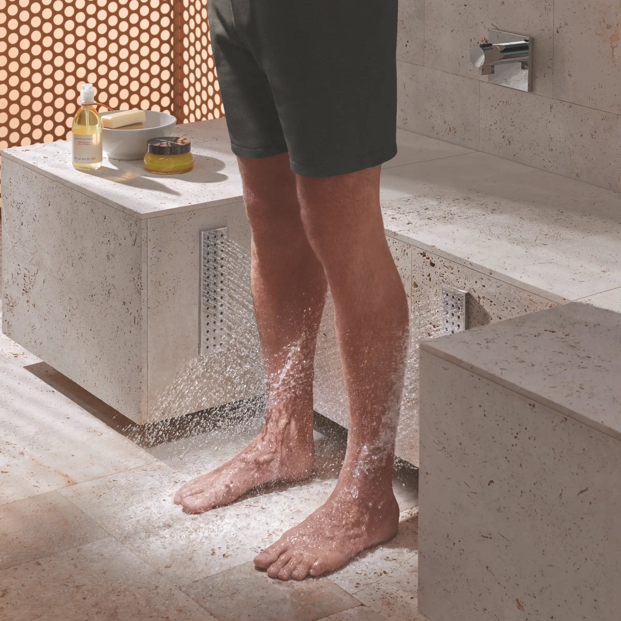 Dornbracht LEG SHOWER: Bacaklar İçin Premium Duş Sistemi