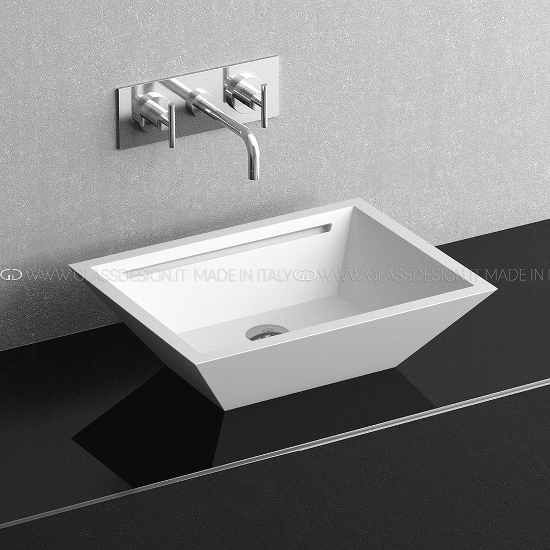 Glass Design Yacht: Mat Seramik & Cam Tezgahlı Lüks Banyo Koleksiyonu