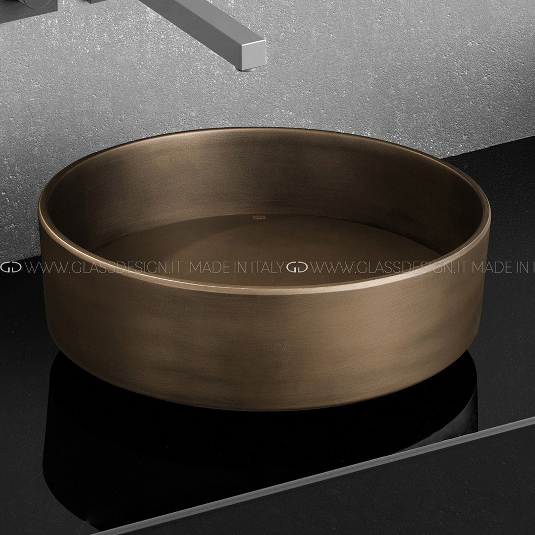 Glass Design Rho Four: Kristal Çanak Lavabo Koleksiyonunda Saflık