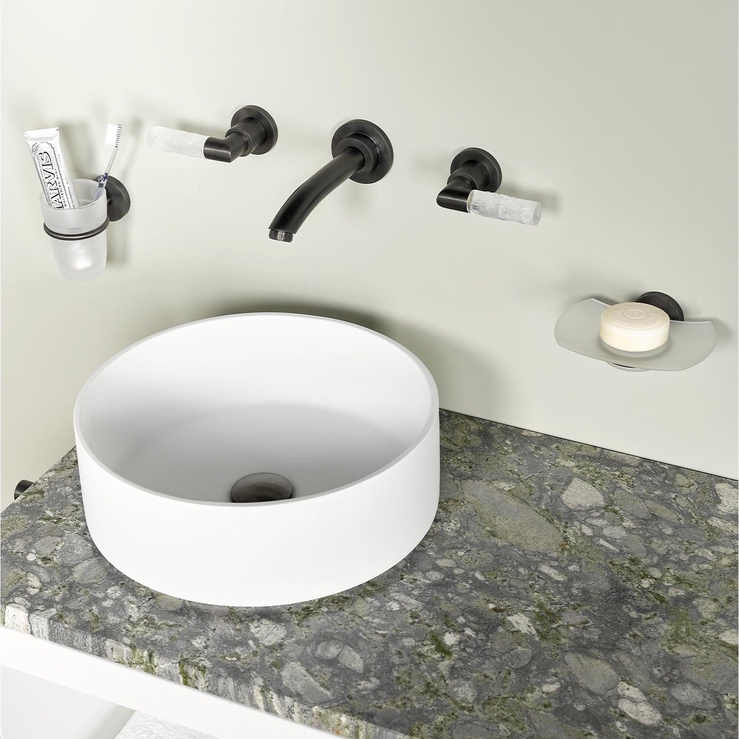 THG Paris Bambou Clear Crystal Lüks Armatür Koleksiyonu