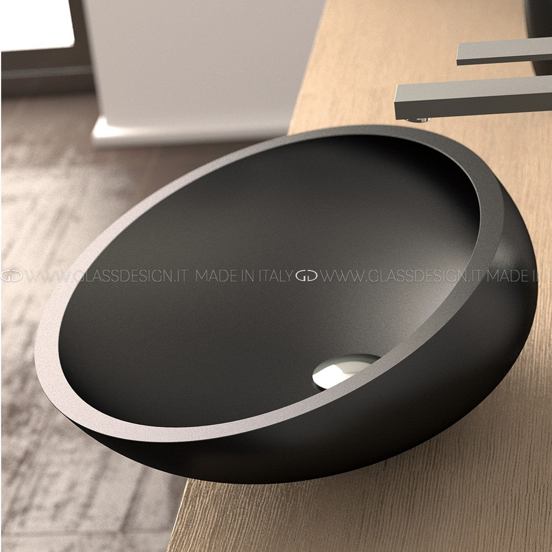 Glass Design Kool Max: Kristal Çanak Lavabo Koleksiyonu