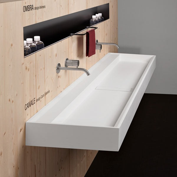 Antonio Lupi Canale Duvara Monte Flumood Lavabo