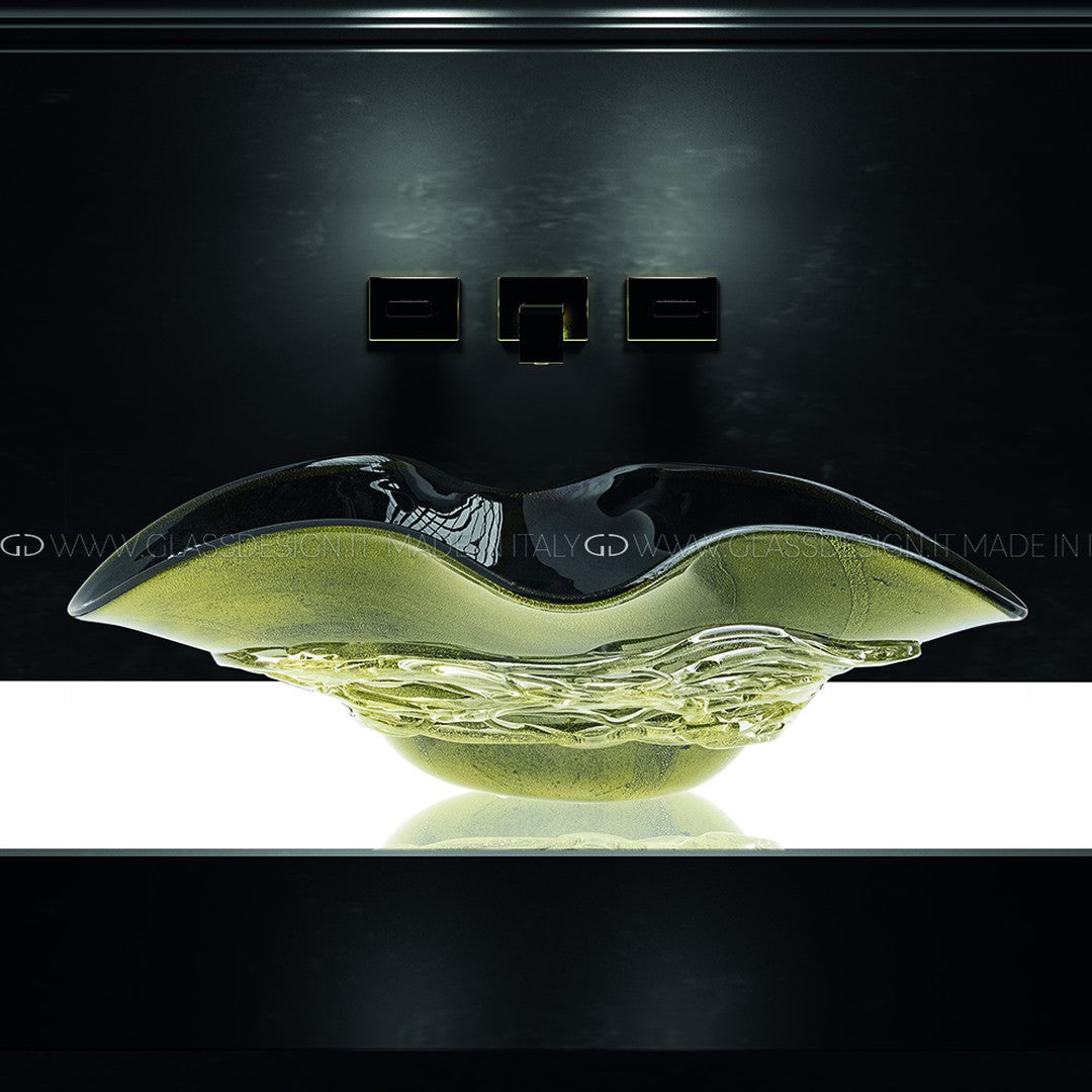 Glass Design Arte Due: İtalyan Kristal Çanak Lavabo Koleksiyonu