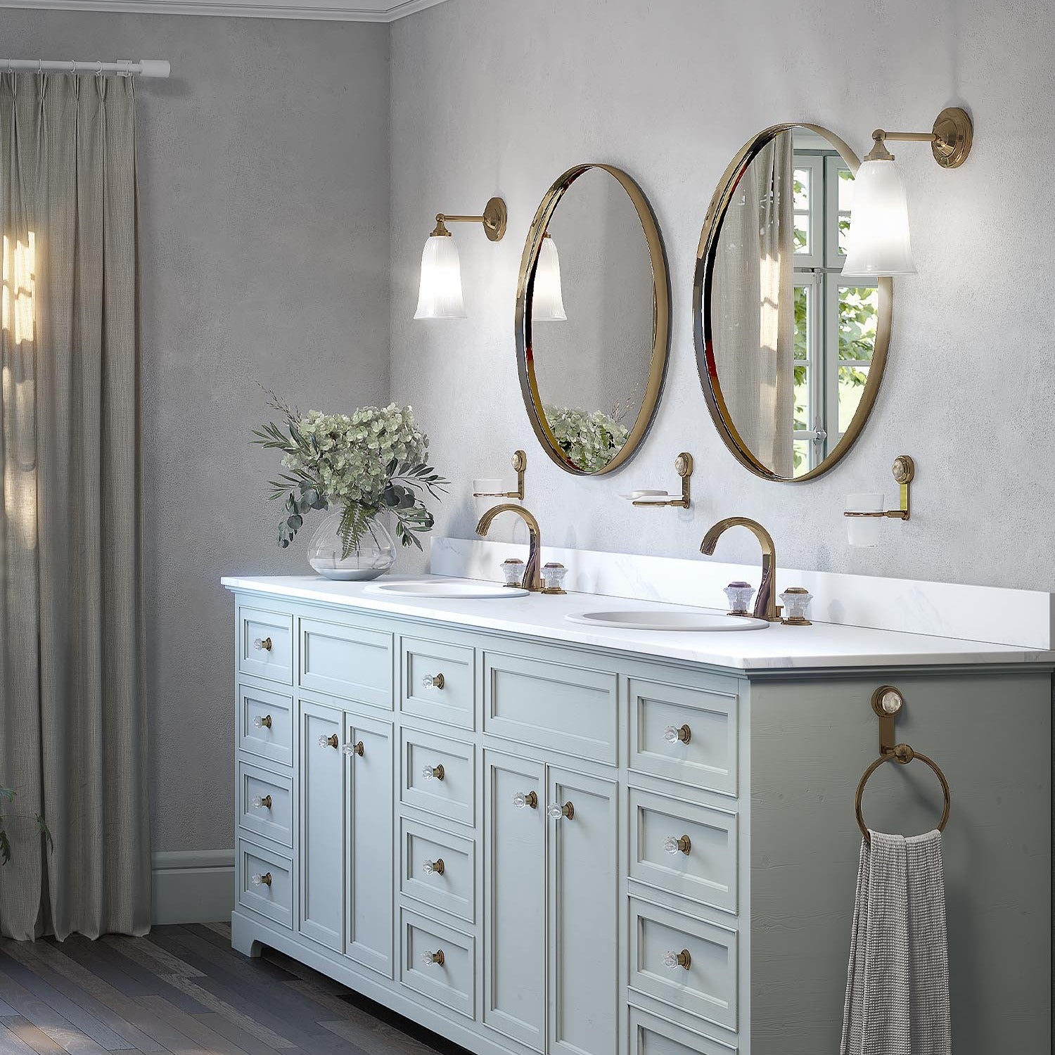 THG Paris Dahlia: Kristal Detaylı Lüks Banyo Armatürü Koleksiyonu