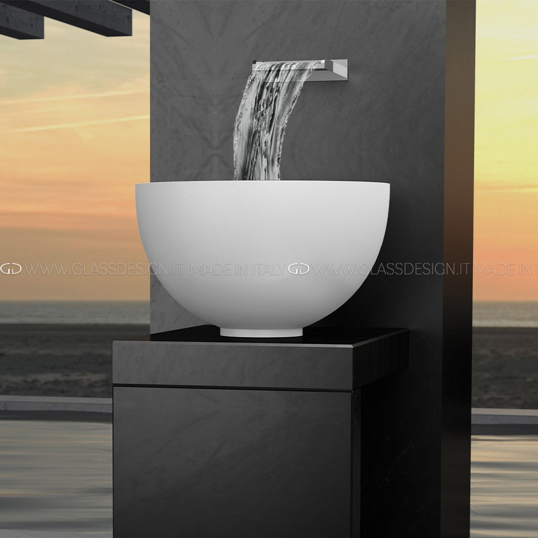 Glass Design Cocoon Lux: Kristal Çanak Lavabo Koleksiyonu