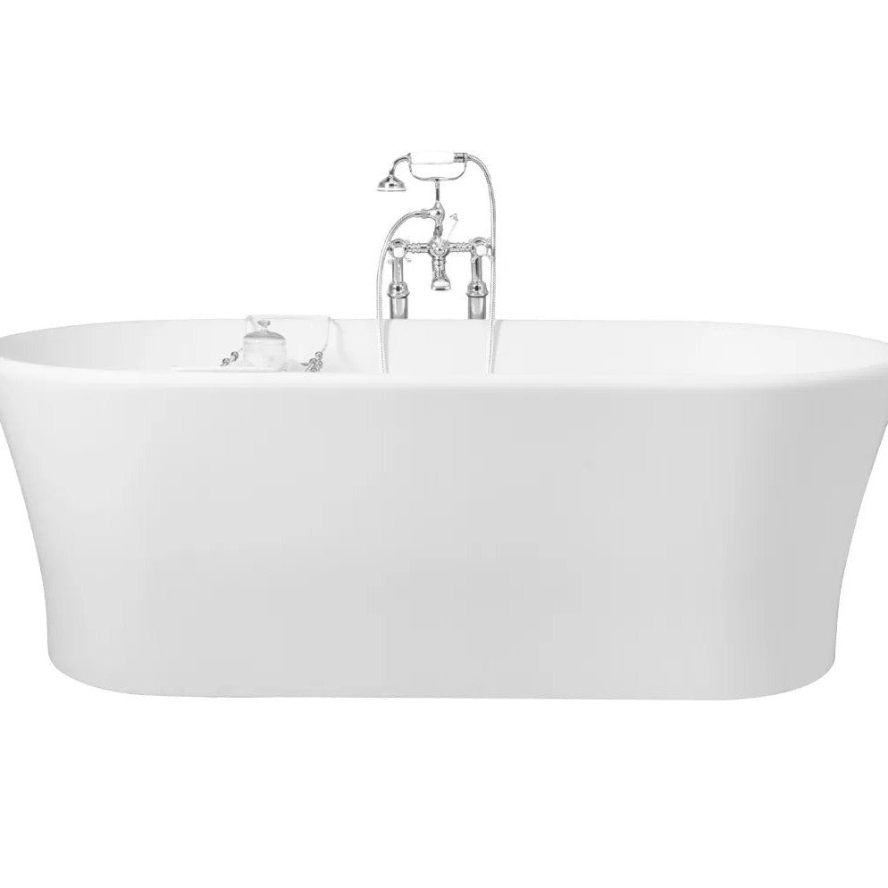 Gentry Home Quarzo Stone Küvet: Zamansız Formda Premium Banyo