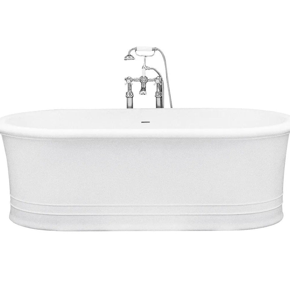 Gentry Home Quarzo Stone Küvet: Zamansız Formda Premium Banyo