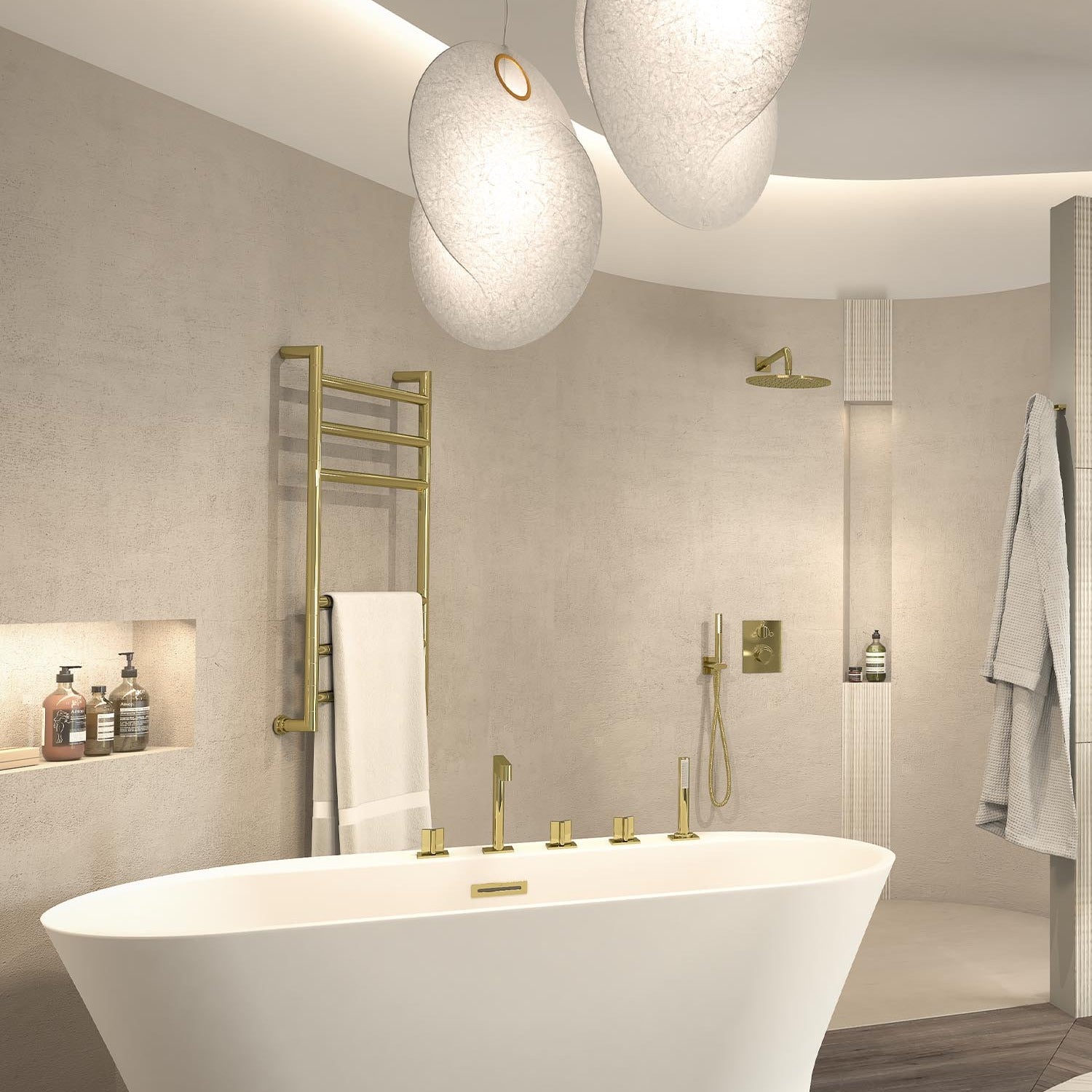 THG Paris Icon-X Carbon Gold Lüks Armatür Koleksiyonu