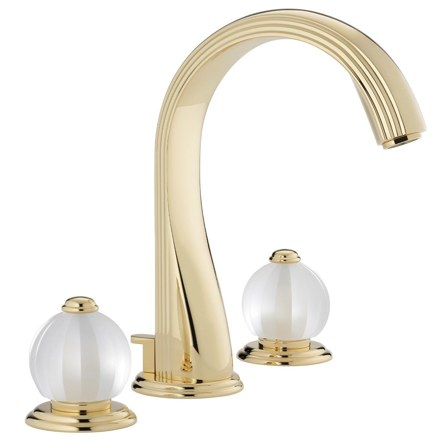 THG Paris Mandarine Satin Crystal Lüks Banyo Armatürü
