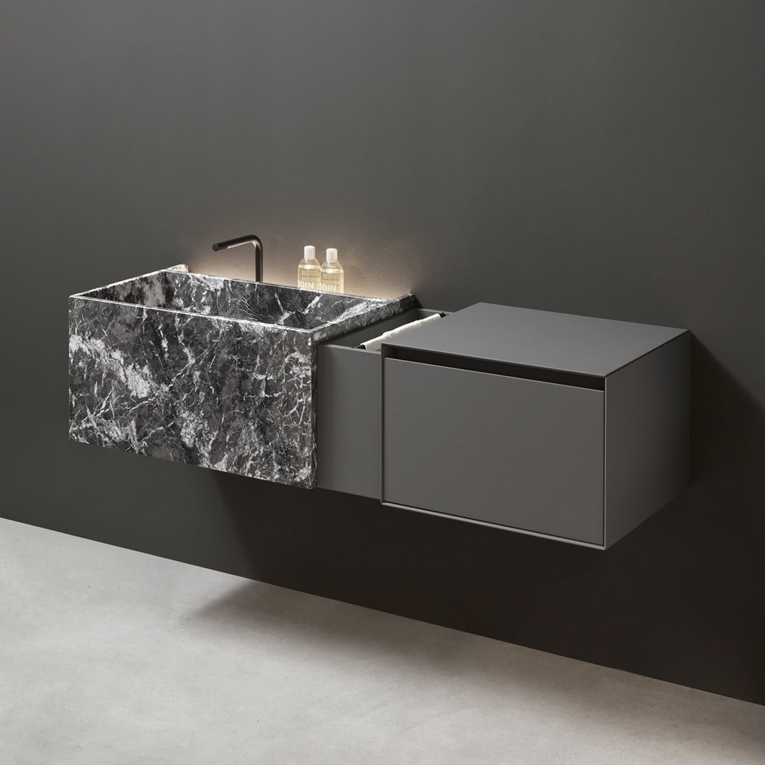 Antonio Lupi MySTREET: Taş Monolit Lavabo Koleksiyonu