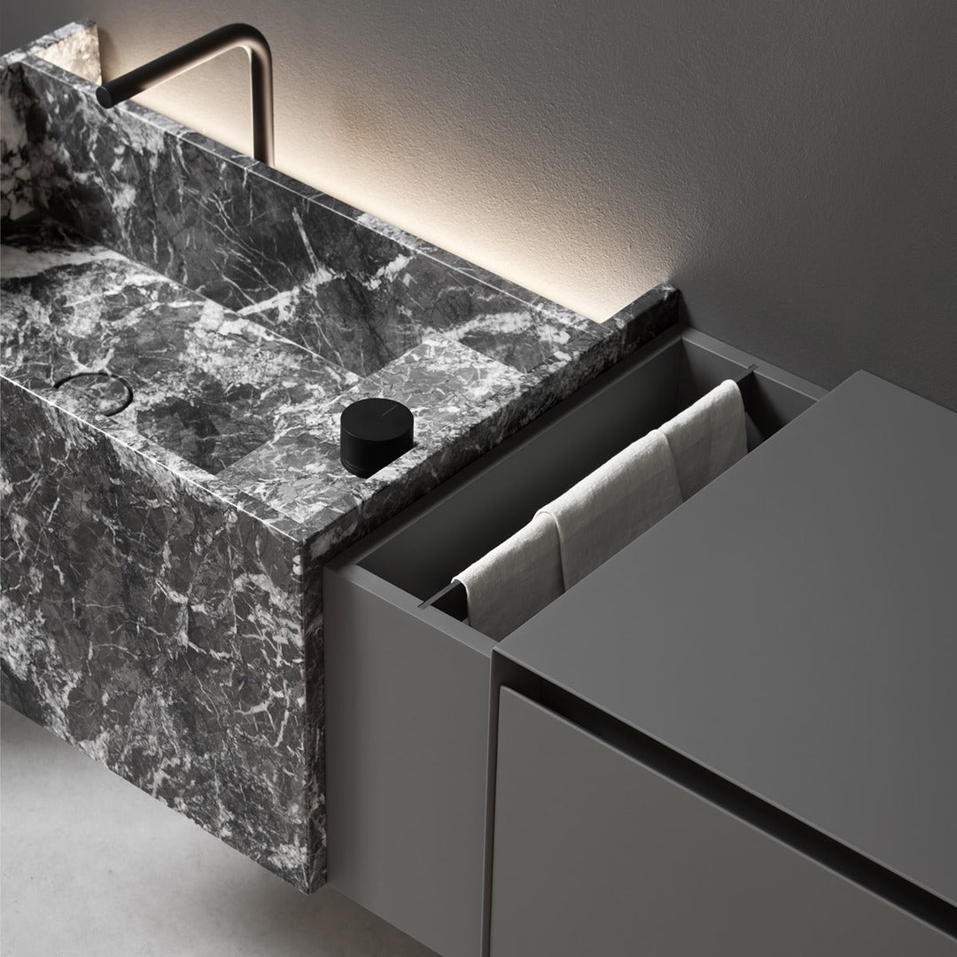 Antonio Lupi MySTREET: Taş Monolit Lavabo Koleksiyonu