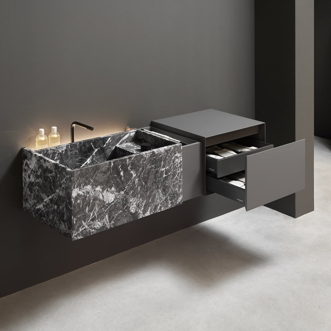Antonio Lupi MySTREET: Taş Monolit Lavabo Koleksiyonu
