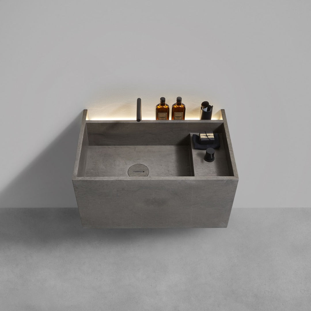Antonio Lupi MySTREET: Taş Monolit Lavabo Koleksiyonu