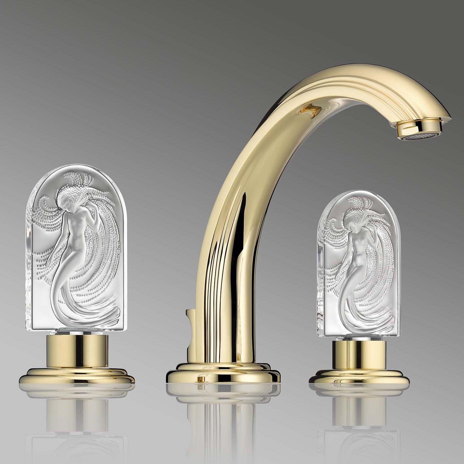THG Paris Naïade: Kristal İşlemeli Lüks Banyo Armatürü