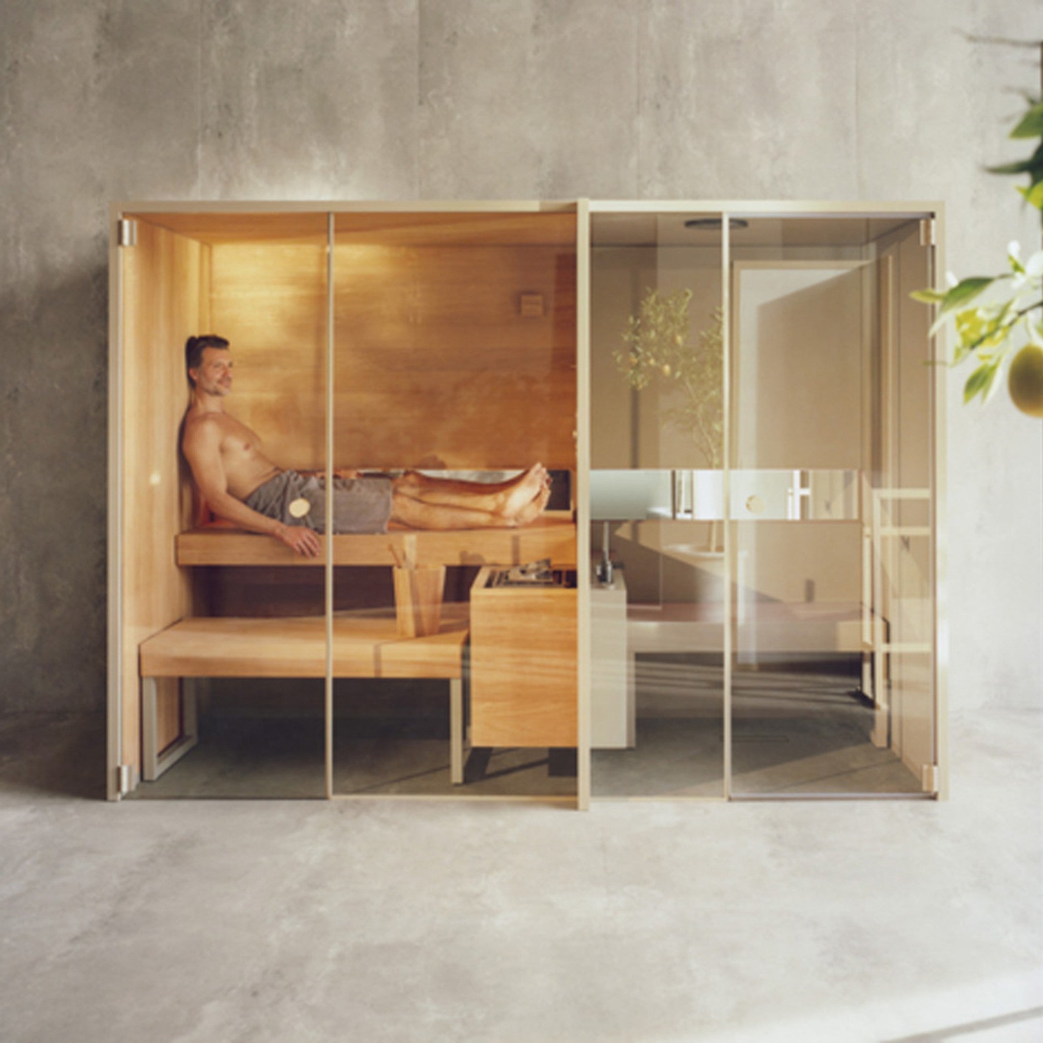 Effe Logica Plus Mid Sauna | Lüks Ev Saunası Deneyimi